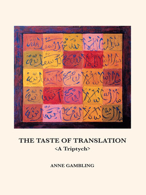 cover image of The Taste of Translation